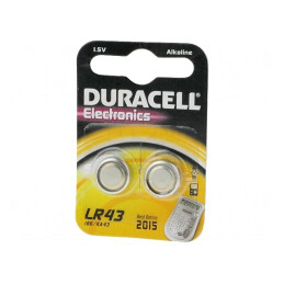 Baterie Alcalină 1.5V LR43 Monedă 73mAh | Electronic-mag.ro | Componente Electronice