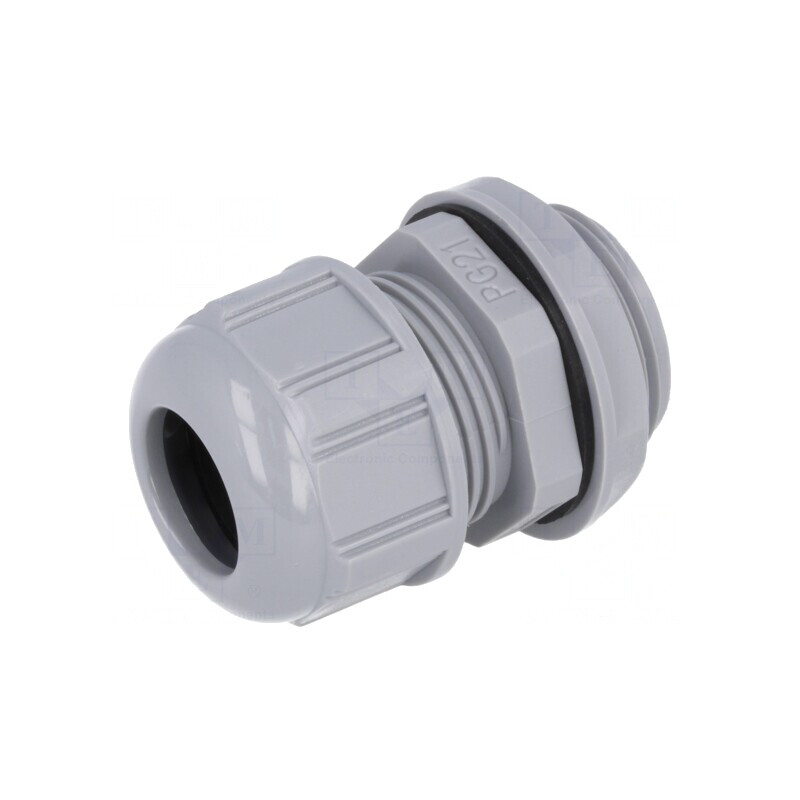 Garnitură de Etanșare PG21 Poliamidă Gri Închis IP68 | Electronic-mag.ro | Componente Electronice