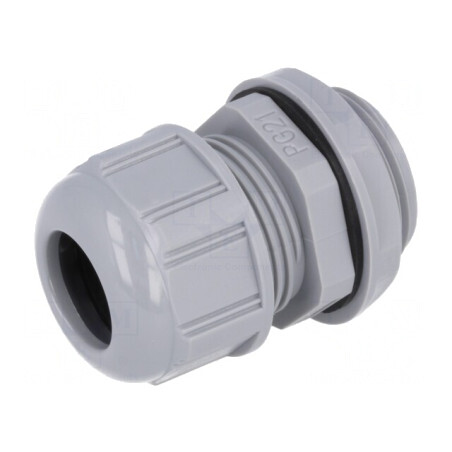 Garnitură de Etanșare PG21 Poliamidă Gri Închis IP68 | Electronic-mag.ro | Componente Electronice