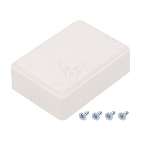 Carcasă Universală ABS Albă 37x51x20mm | Electronic-mag.ro | Componente Electronice
