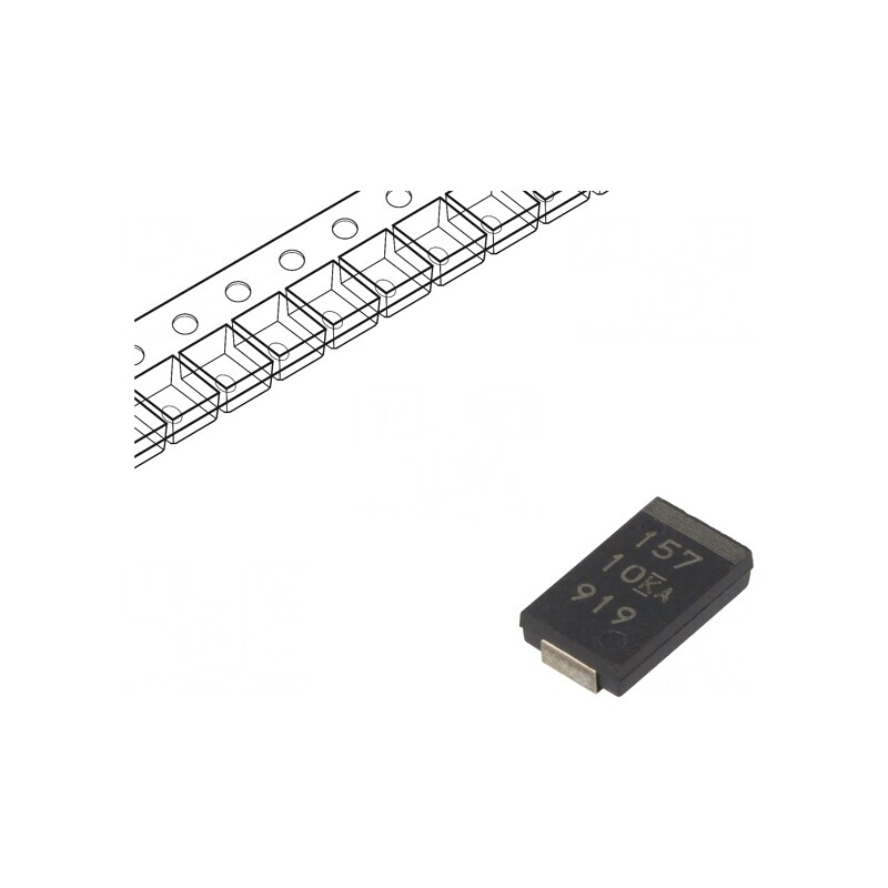 Condensator tantal-polimer 150uF 10V SMD | Electronic-mag.ro | Componente Electronice