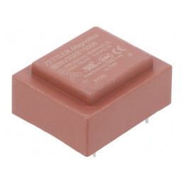 Transformator încapsulat 15V 40mA 230VAC PCB 0,6VA | Electronic-mag.ro | Componente Electronice