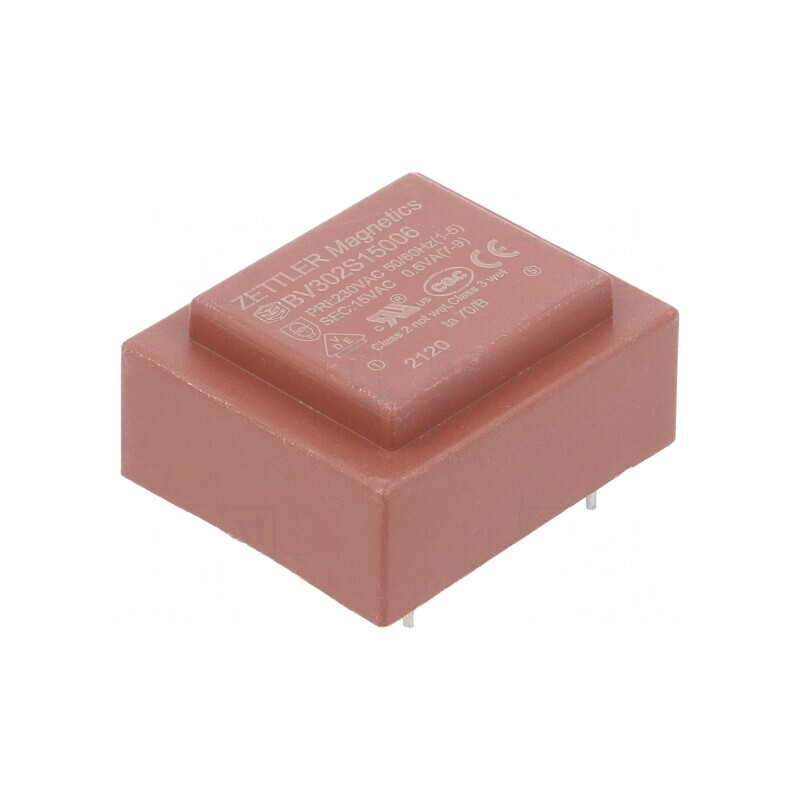 Transformator încapsulat 15V 40mA 230VAC PCB 0,6VA | Electronic-mag.ro | Componente Electronice Transformator încapsulat 15V 40mA 230VAC PCB 0,6VA | Electronic-mag.ro | Componente Electronice