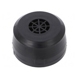 Carcasă Alarmă 52mm ABS Neagră 30mm | Electronic-mag.ro | Componente Electronice