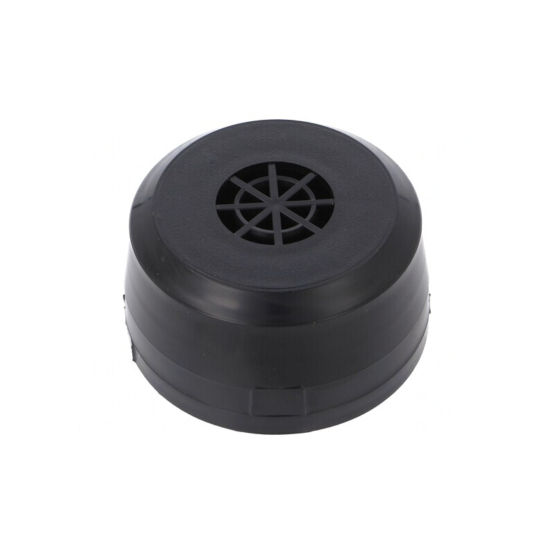 Carcasă Alarmă 52mm ABS Neagră 30mm | Electronic-mag.ro | Componente Electronice