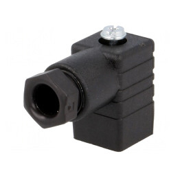 Conector Valvă Mufă Format C 8mm Mamă 3 PIN 90° | Electronic-mag.ro | Componente Electronice