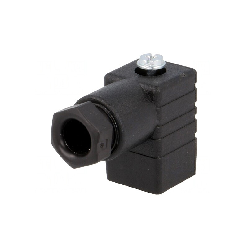 Conector Valvă Mufă Format C 8mm Mamă 3 PIN 90° | Electronic-mag.ro | Componente Electronice Conector Valvă Mufă Format C 8mm Mamă 3 PIN 90° | Electronic-mag.ro | Componente Electronice