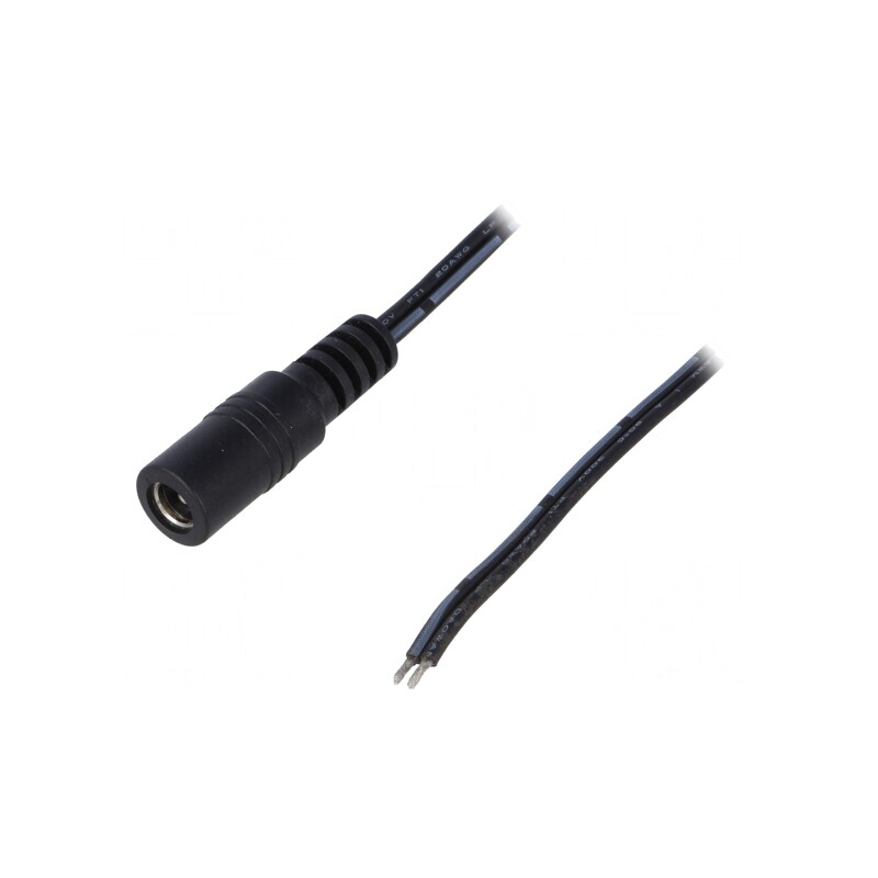 Cablu Alimentare DC 5,5/2,1 Negru 1,46m | Electronic-mag.ro | Componente Electronice Cablu Alimentare DC 5,5/2,1 Negru 1,46m | Electronic-mag.ro | Componente Electronice
