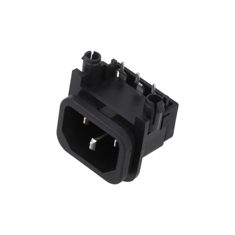 Conector Alimentare AC 10A 250V THT IEC 60320 | Electronic-mag.ro | Componente Electronice Conector Alimentare AC 10A 250V THT IEC 60320 | Electronic-mag.ro | Componente Electronice