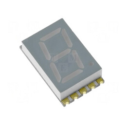 Afişaj LED 7 Segmente 10,16mm Roşu | Electronic-mag.ro | Componente Electronice