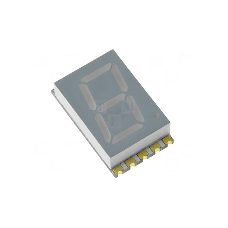 Afişaj LED 7 Segmente 10,16mm Roşu | Electronic-mag.ro | Componente Electronice