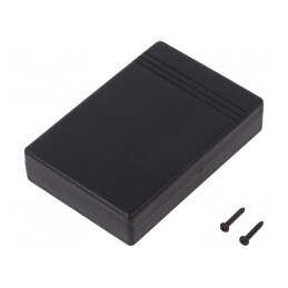 Carcasă Universală ABS Neagră 55x81x18mm | Electronic-mag.ro | Componente Electronice