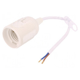 Dulie E27 Albă Termoplast 41mm | Electronic-mag.ro | Componente Electronice