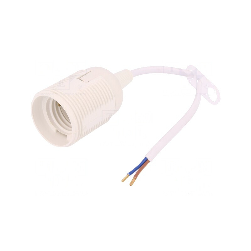 Dulie E27 Albă Termoplast 41mm | Electronic-mag.ro | Componente Electronice