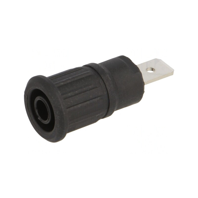 Soclu Banană 4mm 32A 1kV Negru pentru Panou | Electronic-mag.ro | Componente Electronice Soclu Banană 4mm 32A 1kV Negru pentru Panou | Electronic-mag.ro | Componente Electronice