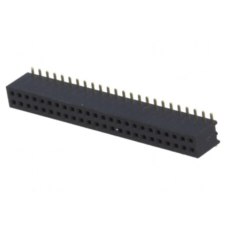 Soclu pini mamă 48 pini 1,27mm SMT 2x24 | Electronic-mag.ro | Componente Electronice