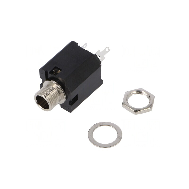 Soclu Jack 6,3mm Stereo THT | Electronic-mag.ro | Componente Electronice
