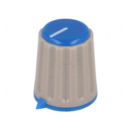 Buton Rotativ cu Indicator 6mm 15.3x18mm Moletat | Electronic-mag.ro | Componente Electronice