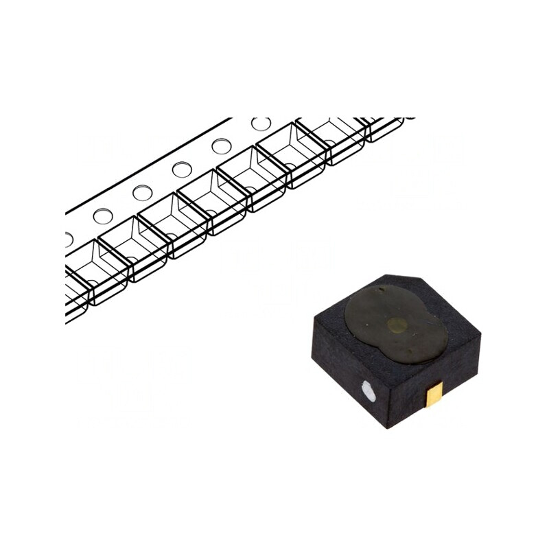 Semnalizator Electromagnetic SMD 30mA | Electronic-mag.ro | Componente Electronice