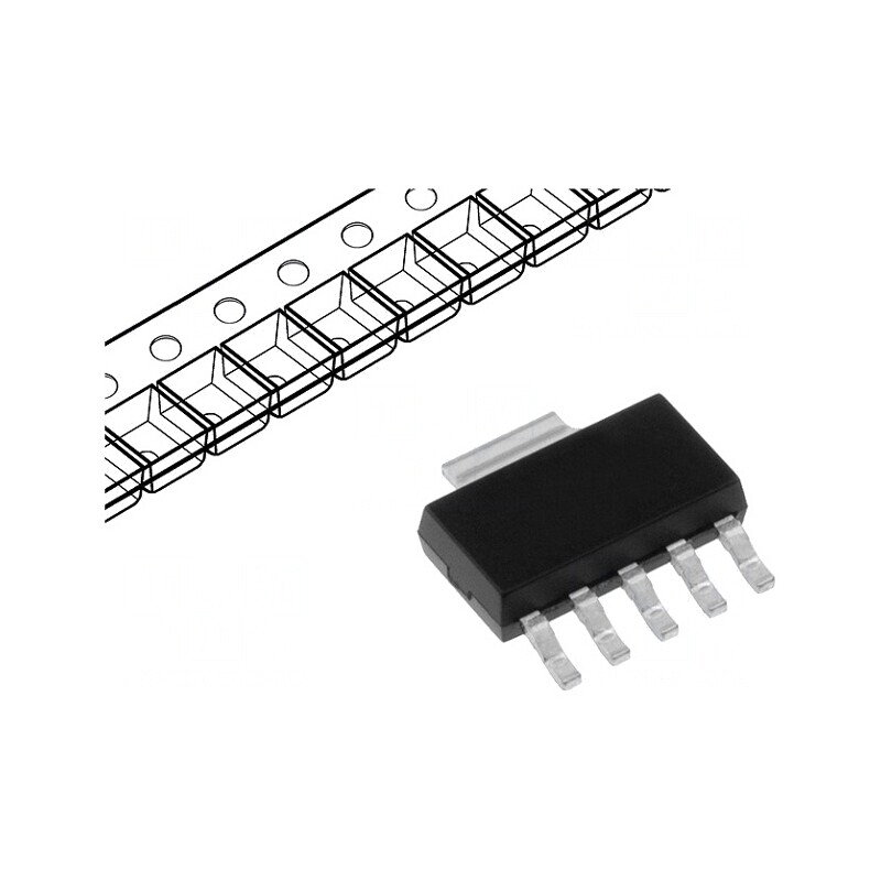 Stabilizator de tensiune LDO 3,3V 0,3A | Electronic-mag.ro | Componente Electronice Stabilizator de tensiune LDO 3,3V 0,3A | Electronic-mag.ro | Componente Electronice
