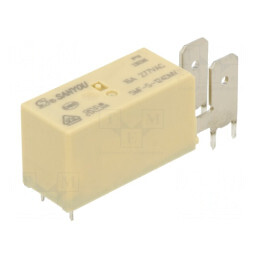Releu Electromagnetic SPST-NO 24VDC 16A 277VAC THT | Electronic-mag.ro | Componente Electronice