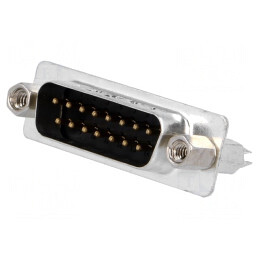 Conector D-Sub 15-Pin soclu tată PCB THT | Electronic-mag.ro | Componente Electronice