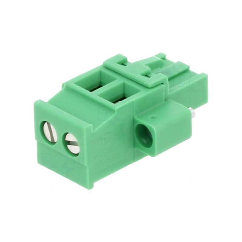 Regletă de Conexiuni Deconectabilă 5.08mm 2 Piste Mufă Mamă | Electronic-mag.ro | Componente Electronice