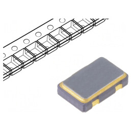 Generator de Cuarț 10MHz SMD 3.3V 50ppm