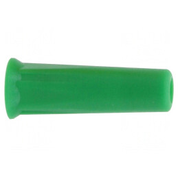 Soclu Banană 4mm Verde Nichelat 36A | Electronic-mag.ro | Componente Electronice