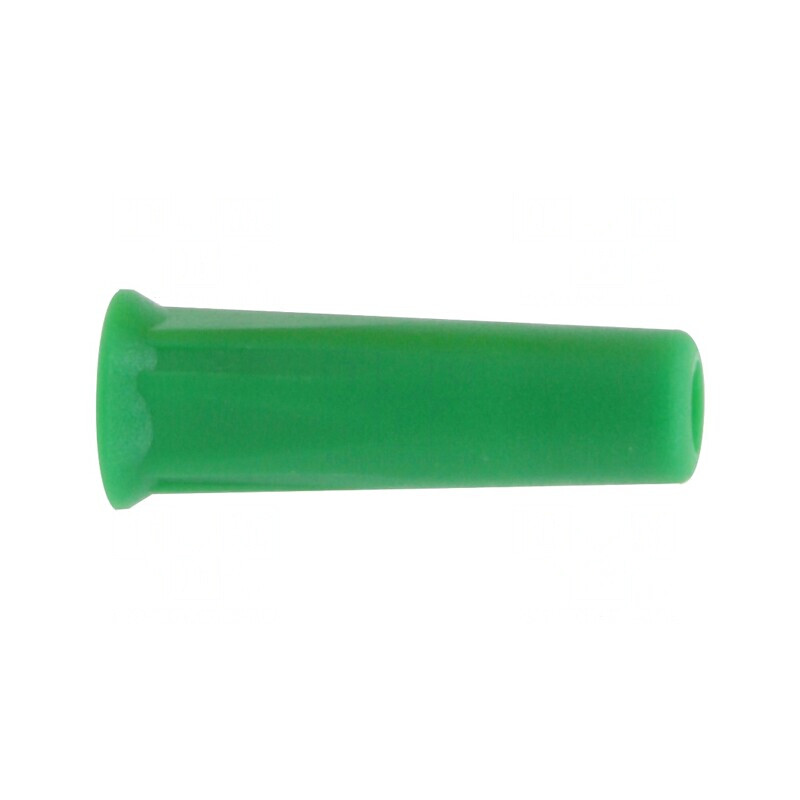 Soclu Banană 4mm Verde Nichelat 36A | Electronic-mag.ro | Componente Electronice