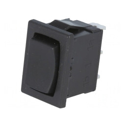 Rocker Switch SP3T Negru (ON)-OFF-(ON) | Electronic-mag.ro | Componente Electronice
