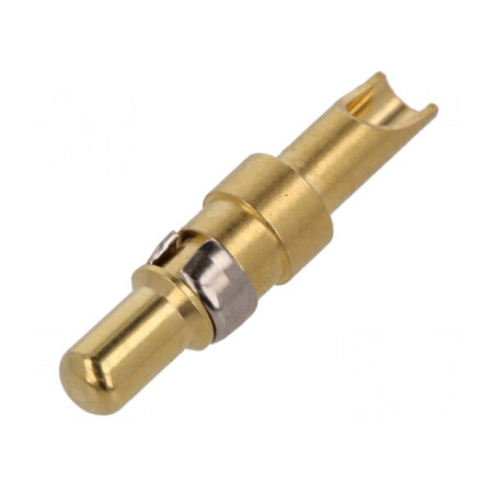 Pin tată cupru aurit pentru cablu 20A | Electronic-mag.ro | Componente Electronice
