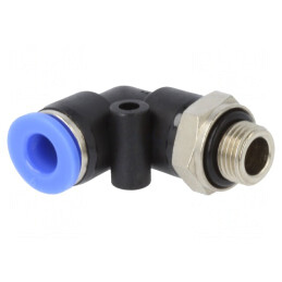 Racord push-in în unghi PBT G 1/8 0÷60°C | Electronic-mag.ro | Componente Electronice