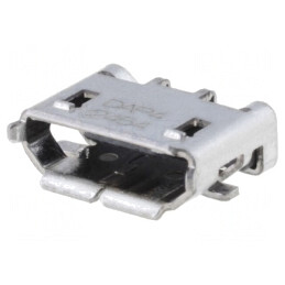 Soclu USB Micro B SMT 5-Pin Orizontal pentru PCB | Electronic-mag.ro | Componente Electronice