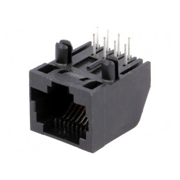 Soclu RJ45 8P8C pentru PCB THT | Electronic-mag.ro | Componente Electronice