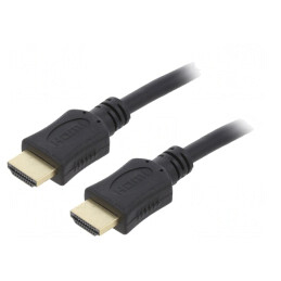 Cablu HDMI 2.0 0,5m Negru | Electronic-mag.ro | Componente Electronice