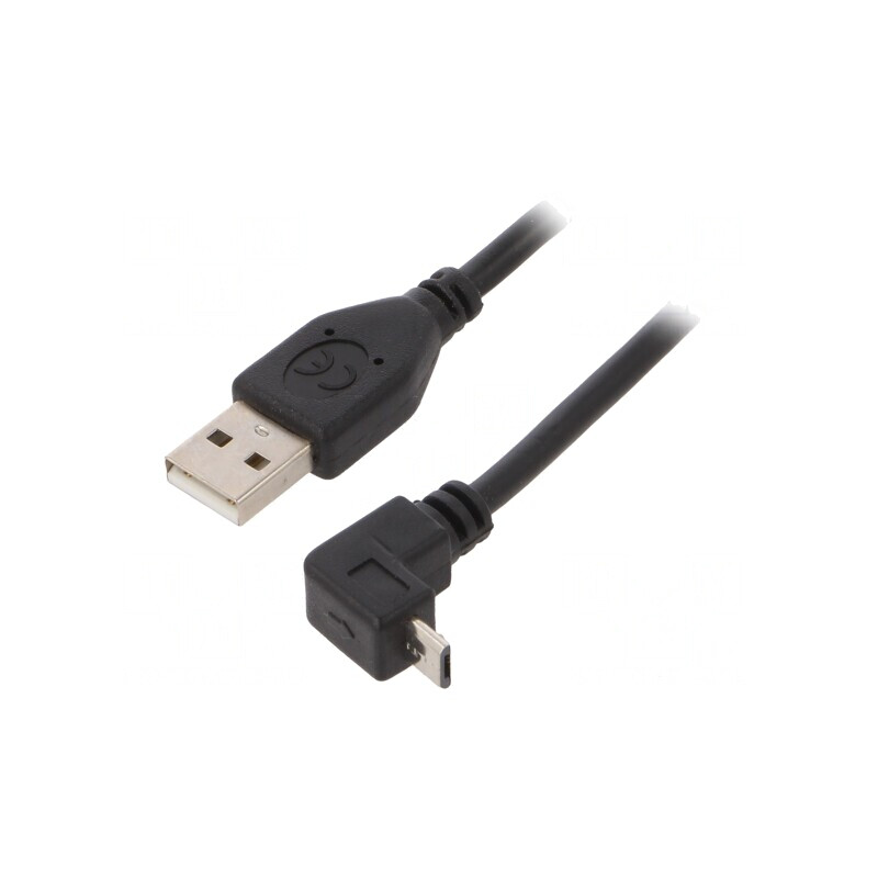 Cablu USB 2.0 A la Micro B Unghi Aurit | Electronic-mag.ro | Componente Electronice Cablu USB 2.0 A la Micro B Unghi Aurit | Electronic-mag.ro | Componente Electronice
