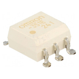 Releu semiconductor SPST-NO 25mA 120mA 350VAC SMT | Electronic-mag.ro | Componente Electronice