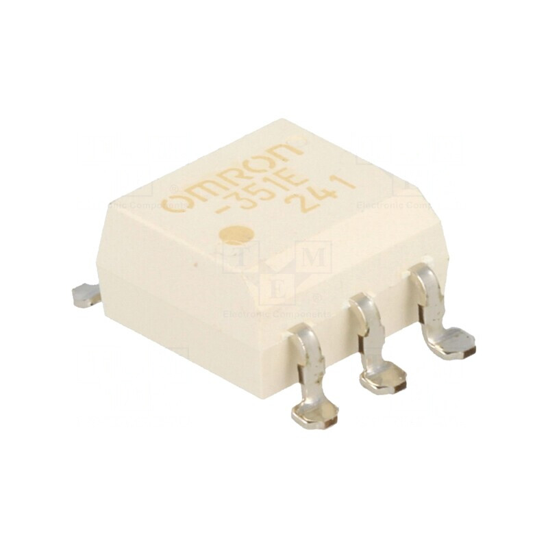 Releu semiconductor SPST-NO 25mA 120mA 350VAC SMT | Electronic-mag.ro | Componente Electronice