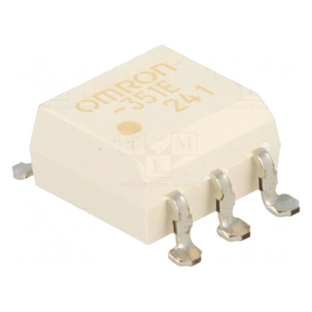 Releu semiconductor SPST-NO 25mA 120mA 350VAC SMT | Electronic-mag.ro | Componente Electronice