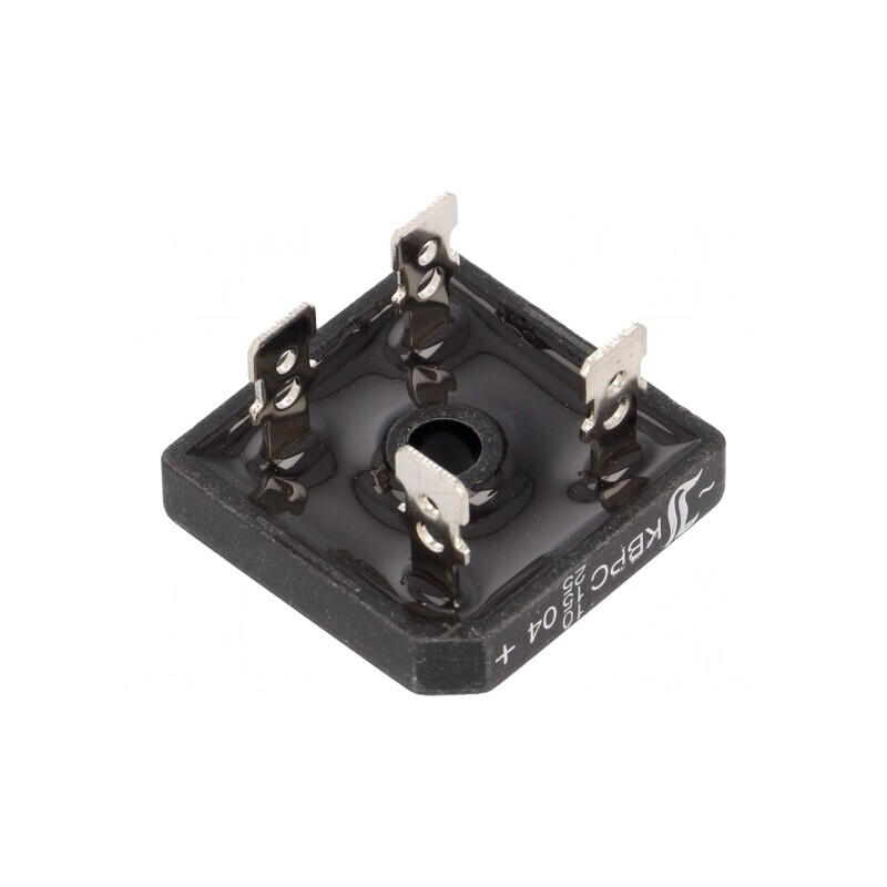 Punte Redresoare Monofazată 400V 25A | Electronic-mag.ro | Componente Electronice