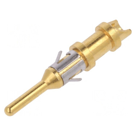 Pin Tată Alamă Nichelat 18AWG-14AWG Buccaneer 6000 Lipire | Electronic-mag.ro | Componente Electronice