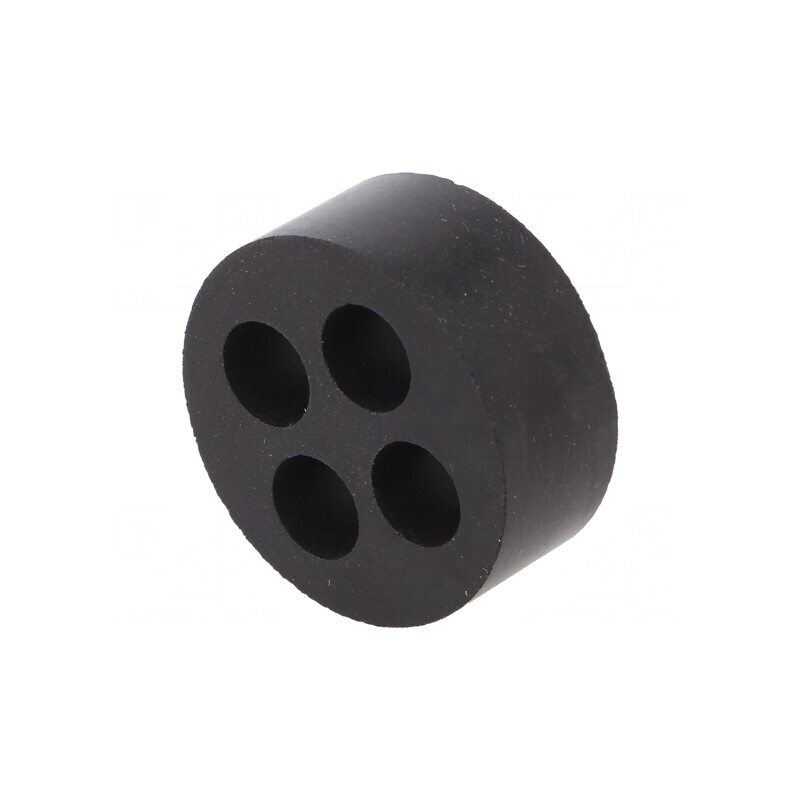 Insert Presetupă 9mm M40 IP54 Cauciuc NBR 4 Orificii | Electronic-mag.ro | Componente Electronice