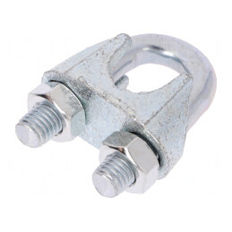 Bridă de Prindere Cablu Oțel 20mm | Electronic-mag.ro | Componente Electronice