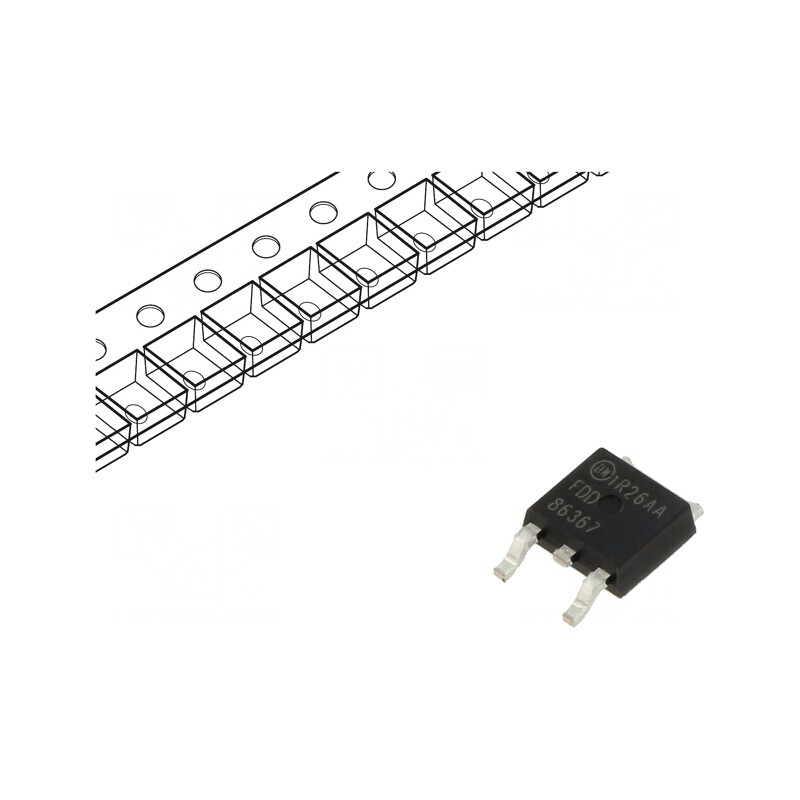 N-MOSFET Tranzistor 80V 100A 227W DPAK | Electronic-mag.ro | Componente Electronice N-MOSFET Tranzistor 80V 100A 227W DPAK | Electronic-mag.ro | Componente Electronice