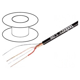 Cablu Microfon Alb OFC 2x0,22mm² | Electronic-mag.ro | Componente Electronice
