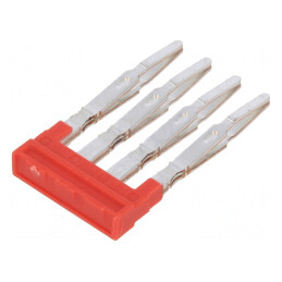 Punte cu șuruburi 4 piste roșie seria A | Electronic-mag.ro | Componente Electronice