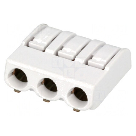 Conector Mufe 6mm 3 Piste 20AWG-16AWG 0.5-1.5mm² | Electronic-mag.ro | Componente Electronice