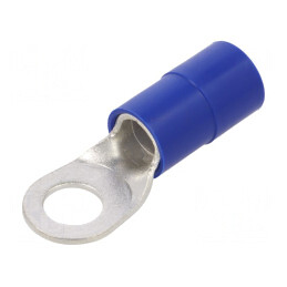 Vârf inelar M12 13mm 50mm2 cupru izolată crimpată cablu | Electronic-mag.ro | Componente Electronice