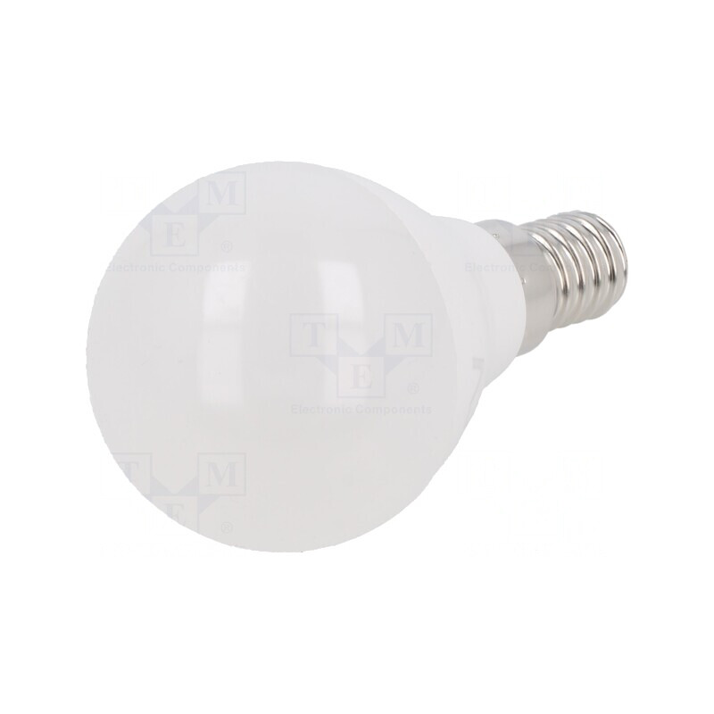 Lampă LED E14 6W Alb Rece 6400K | Electronic-mag.ro | Componente Electronice